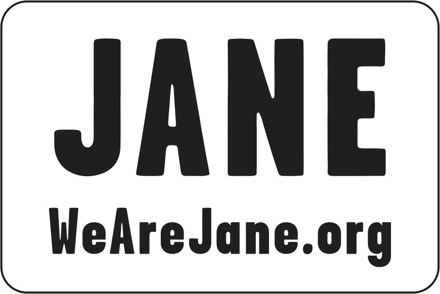 We Are JANE Sticker - 3 PACK